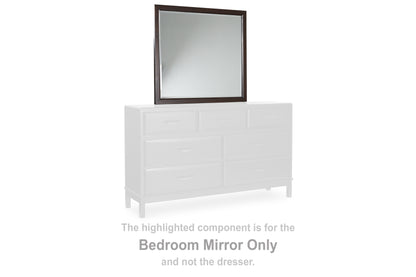 Vanmore Dark Brown Bedroom Mirror - B479-36