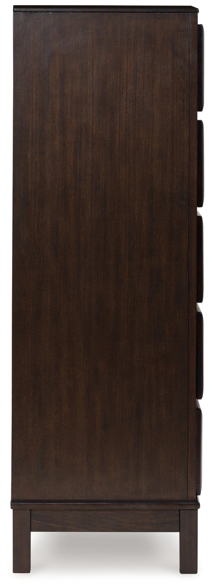 Vanmore Dark Brown Chest of Drawers - B479-46