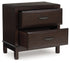 Vanmore Dark Brown Nightstand - B479-92