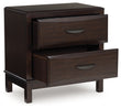 Vanmore Dark Brown Nightstand - B479-92