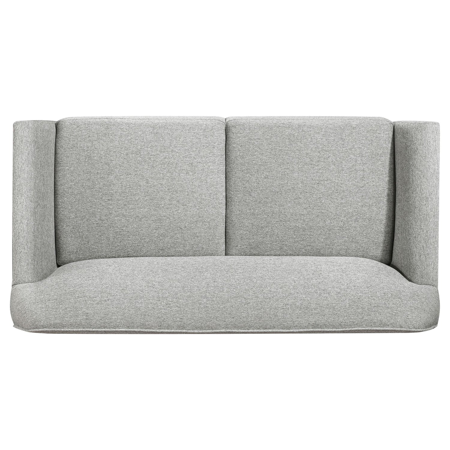 Vaughn 3-piece Fabric Upholstered Flared Arm Sofa Set Grey - 511071-S3