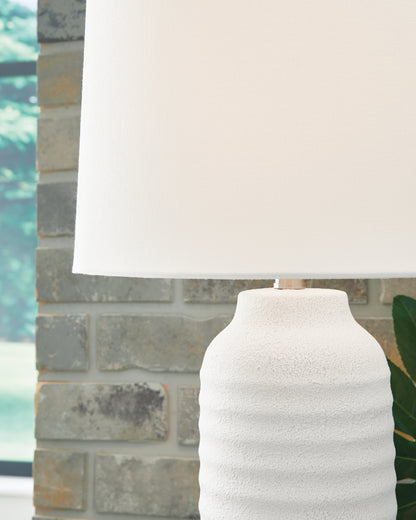 Vauville White Table Lamp (Set of 2) - L243674