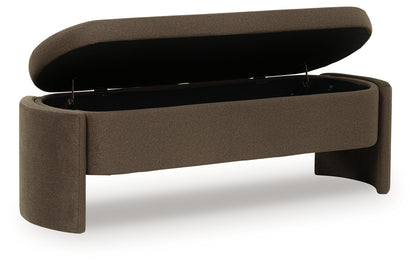 Vavuniya Brown Storage Bench - A3000750