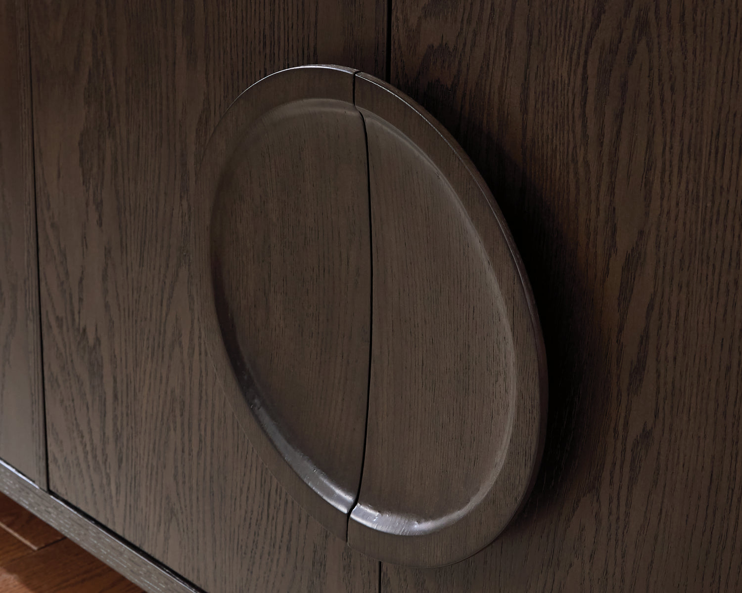 Veeda Dark Brown Accent Cabinet - A4000703