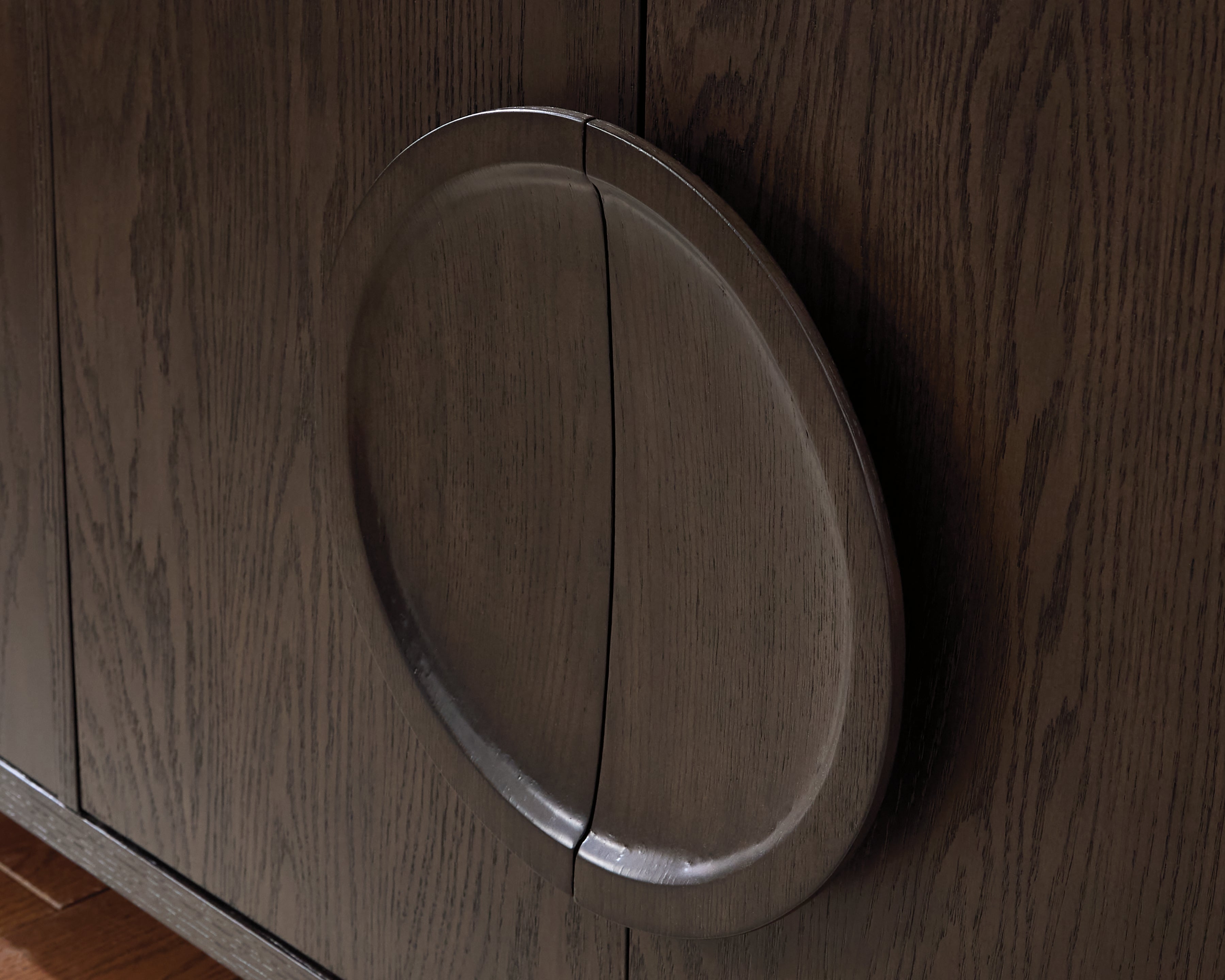 Veeda Dark Brown Accent Cabinet - A4000703