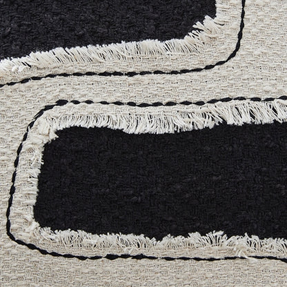 Veerbank Black/Beige Pillow (Set of 4) - A1001114