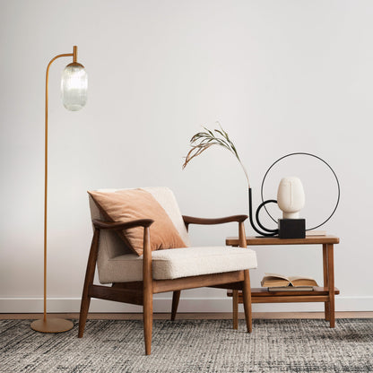Vela Floor Lamp Bronze and Clear - FLL04103401