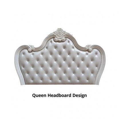 Ventresca White Queen Bed