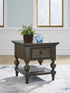 Veramond Dark Brown End Table - T694-2 - Bien Home Furniture & Electronics