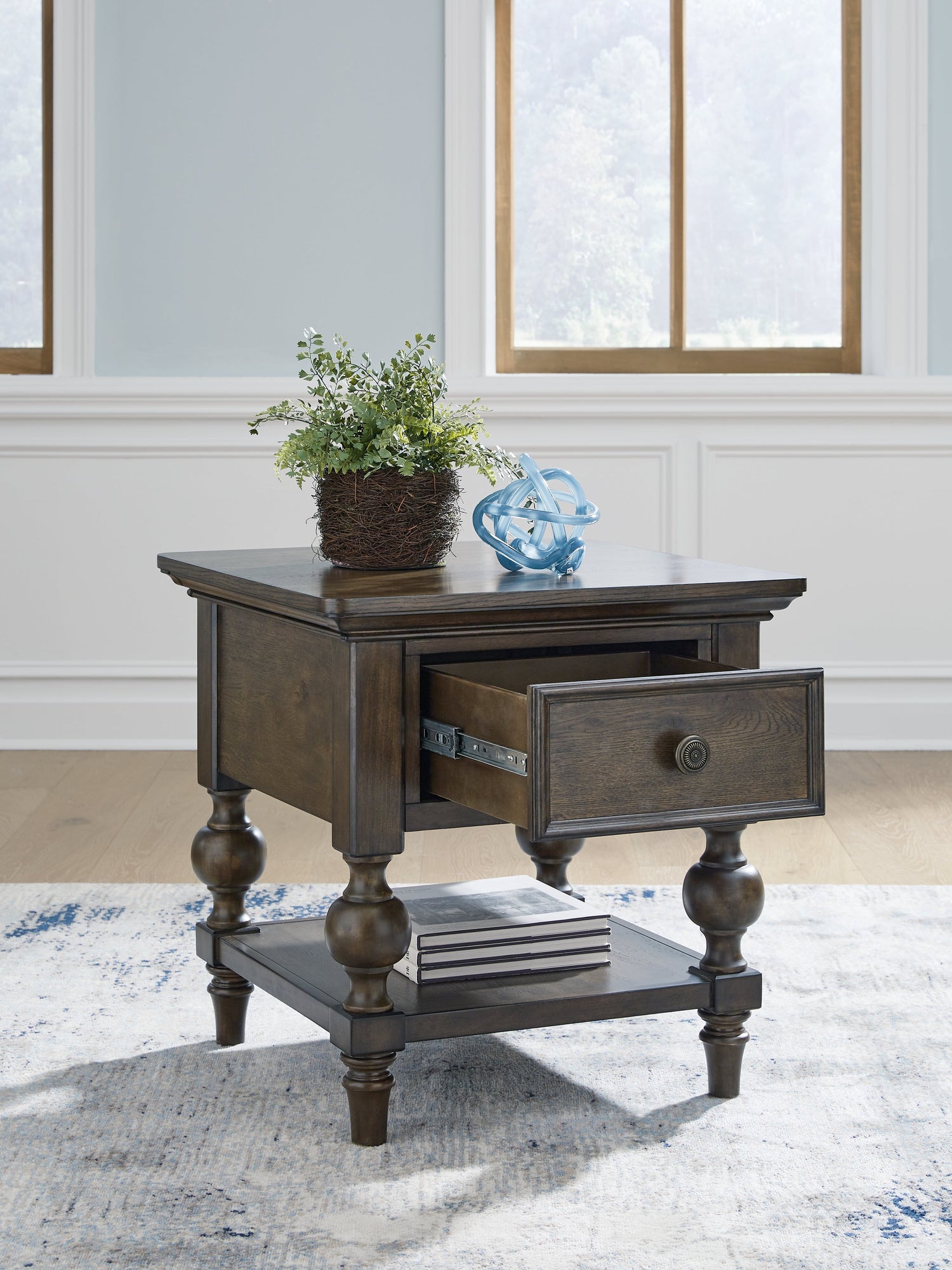 Veramond Dark Brown End Table - T694-2 - Bien Home Furniture &amp; Electronics