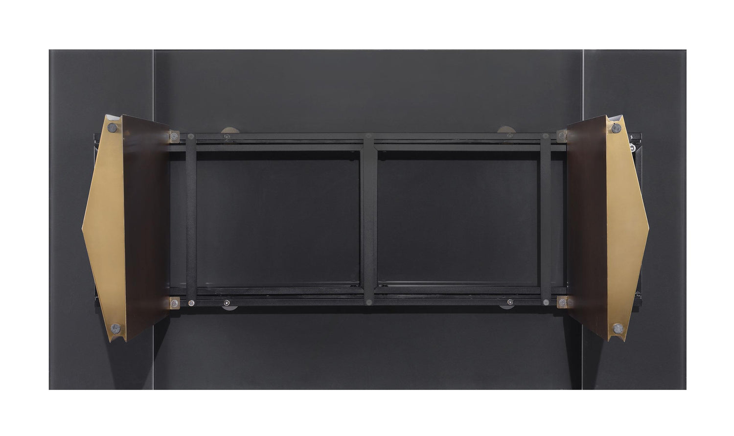 Vesa 97-inch Glass Top Extension Dining Table Beige - 193631