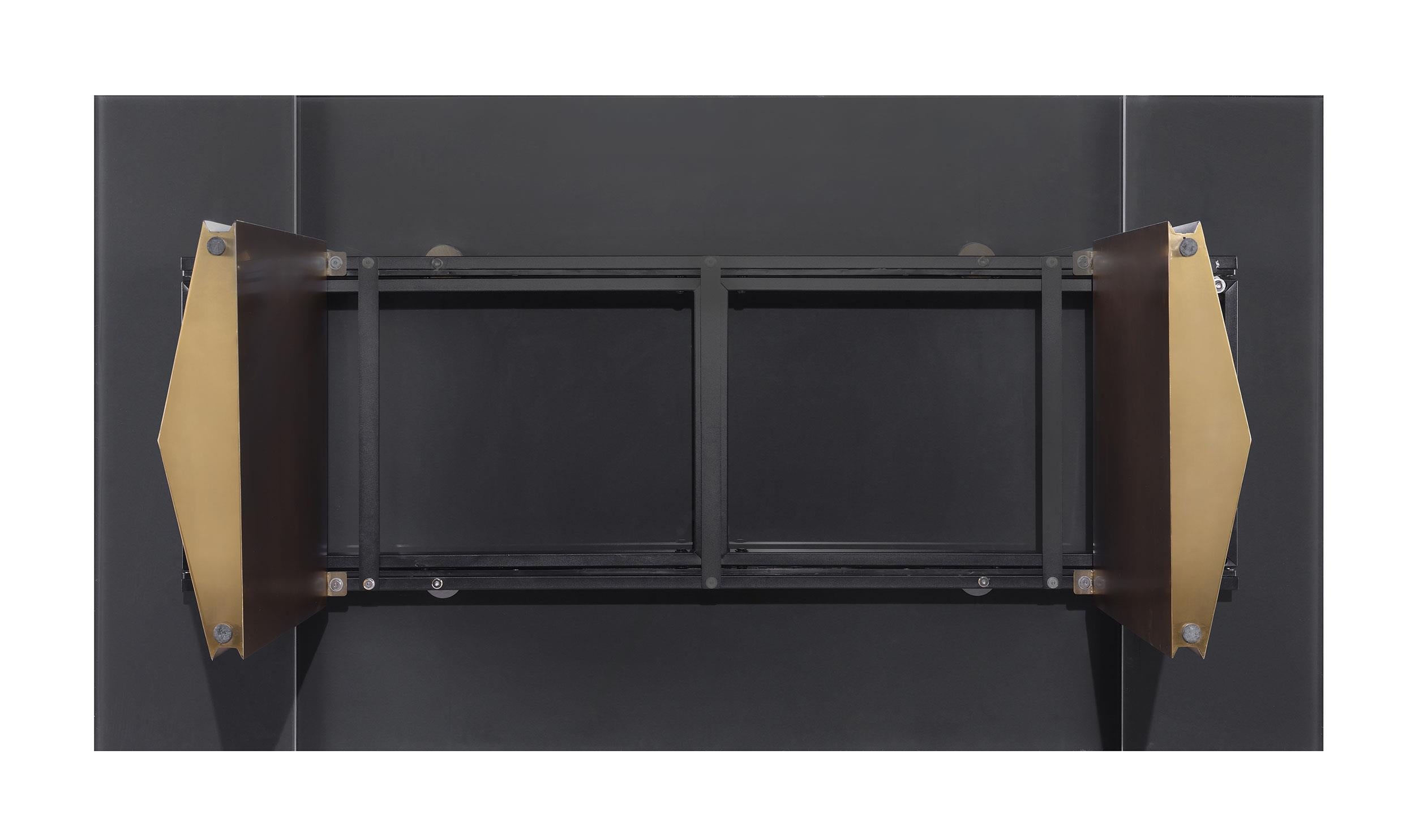 Vesa 97-inch Glass Top Extension Dining Table Beige - 193631