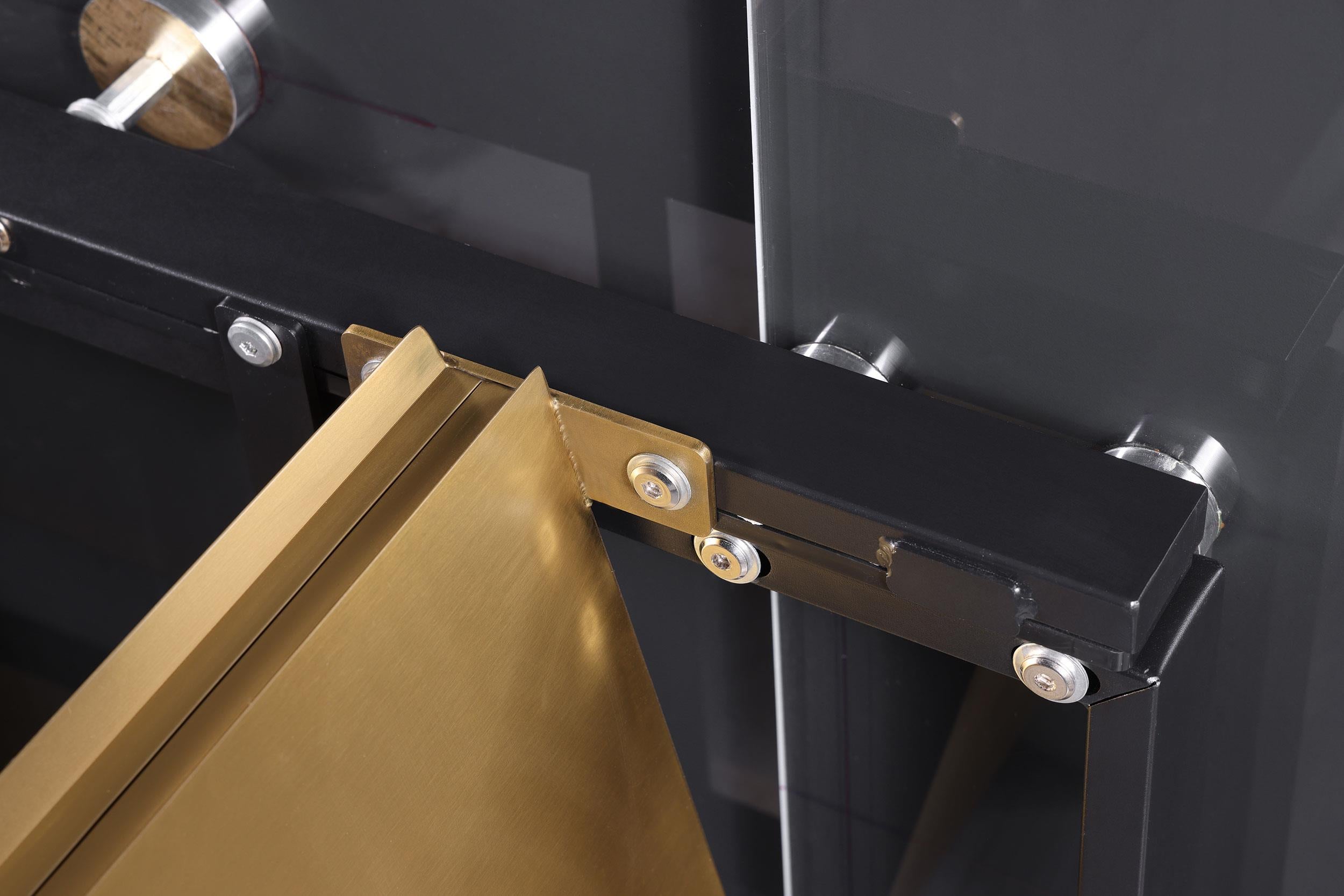 Vesa 97-inch Glass Top Extension Dining Table Beige - 193631