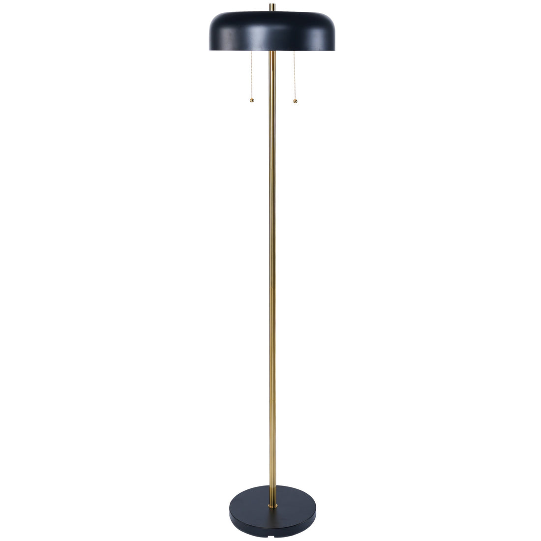 Vesper Floor lamp with Black outer and White inner - FLL04002401