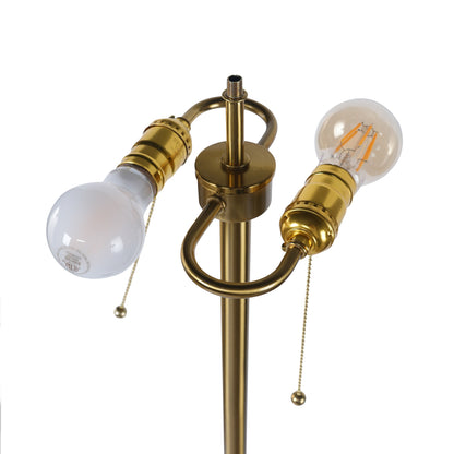 Vesper Floor lamp with Black outer and White inner - FLL04002401