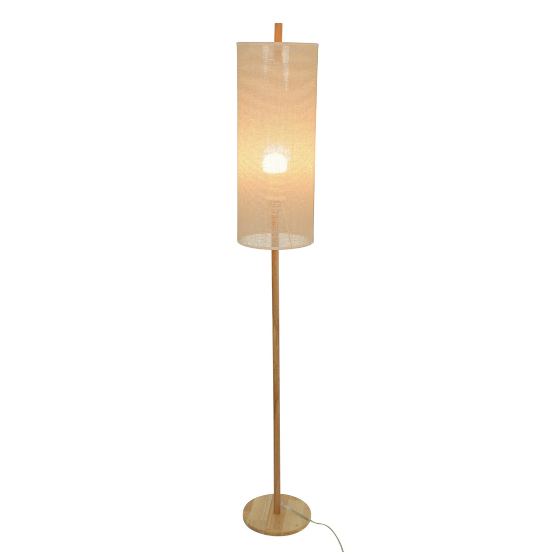 Vialux Floor Lamp - Oak and Natural - FLL04103601