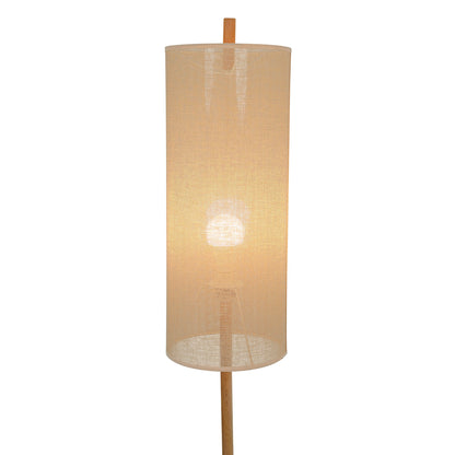 Vialux Floor Lamp - Oak and Natural - FLL04103601