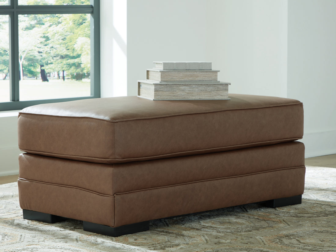 VillaCourt Caramel Ottoman - 7490914
