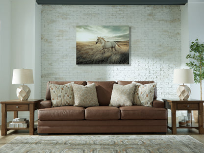 VillaCourt Caramel Sofa - 7490938