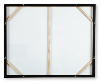 Vinick Green/Gray/White Wall Art - A8000459