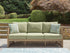 Vision Lane Beige/Green Outdoor Sofa with Cushion - PCP604-838