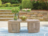 Vision Lane Beige Outdoor Coffee Table - PCP604-701