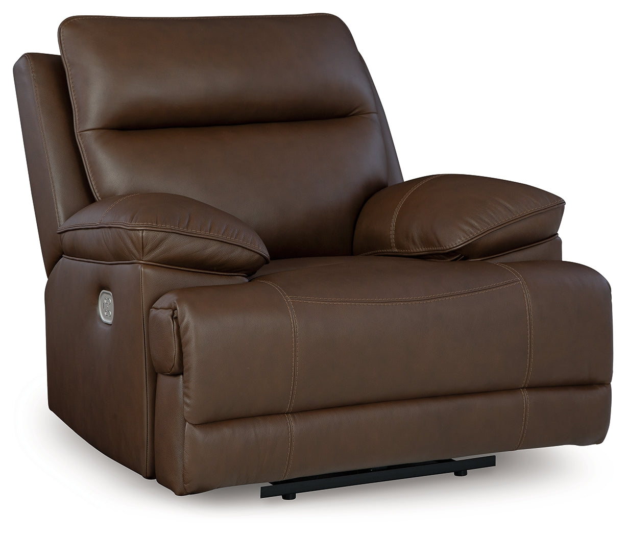 VonRyan Tobacco Power Reclining Sofa, Loveseat and Recliner - U10400U2