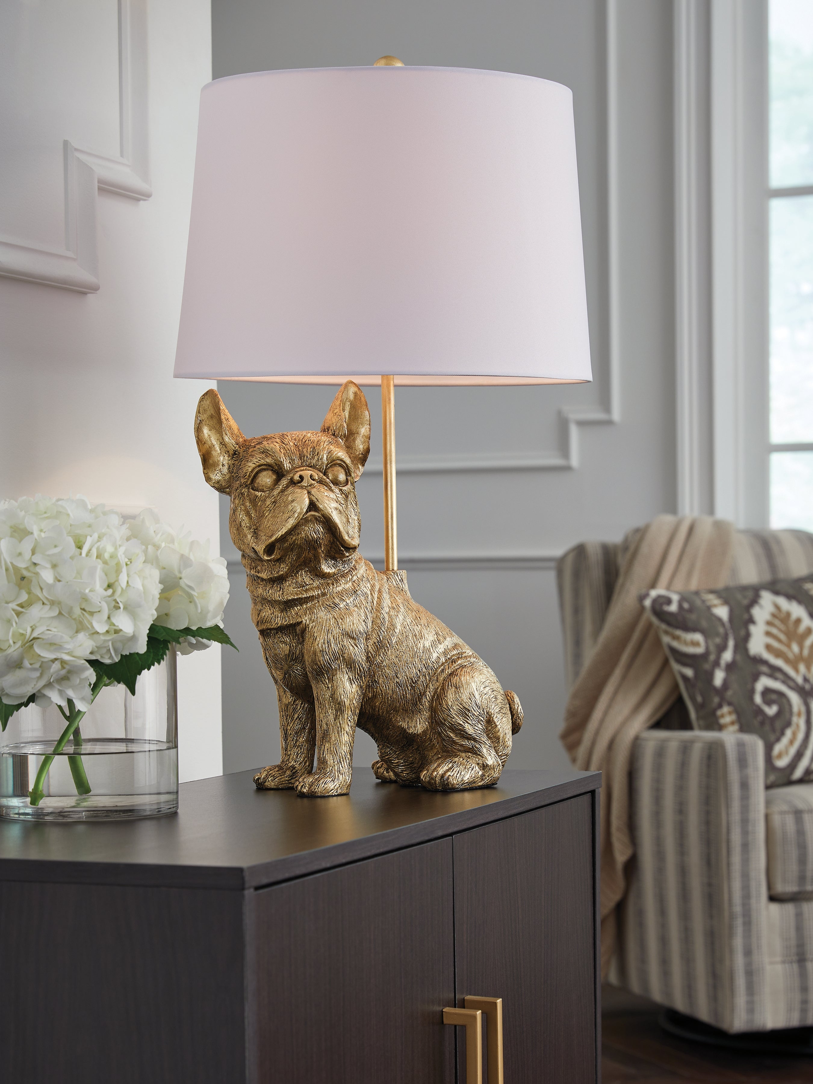 Wadeland Gold Finish Table Lamp - L317054