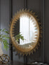 Wainport Gold Finish Accent Mirror - A8010405