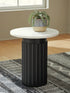 Wainstone Black/White Accent Table - A4000724