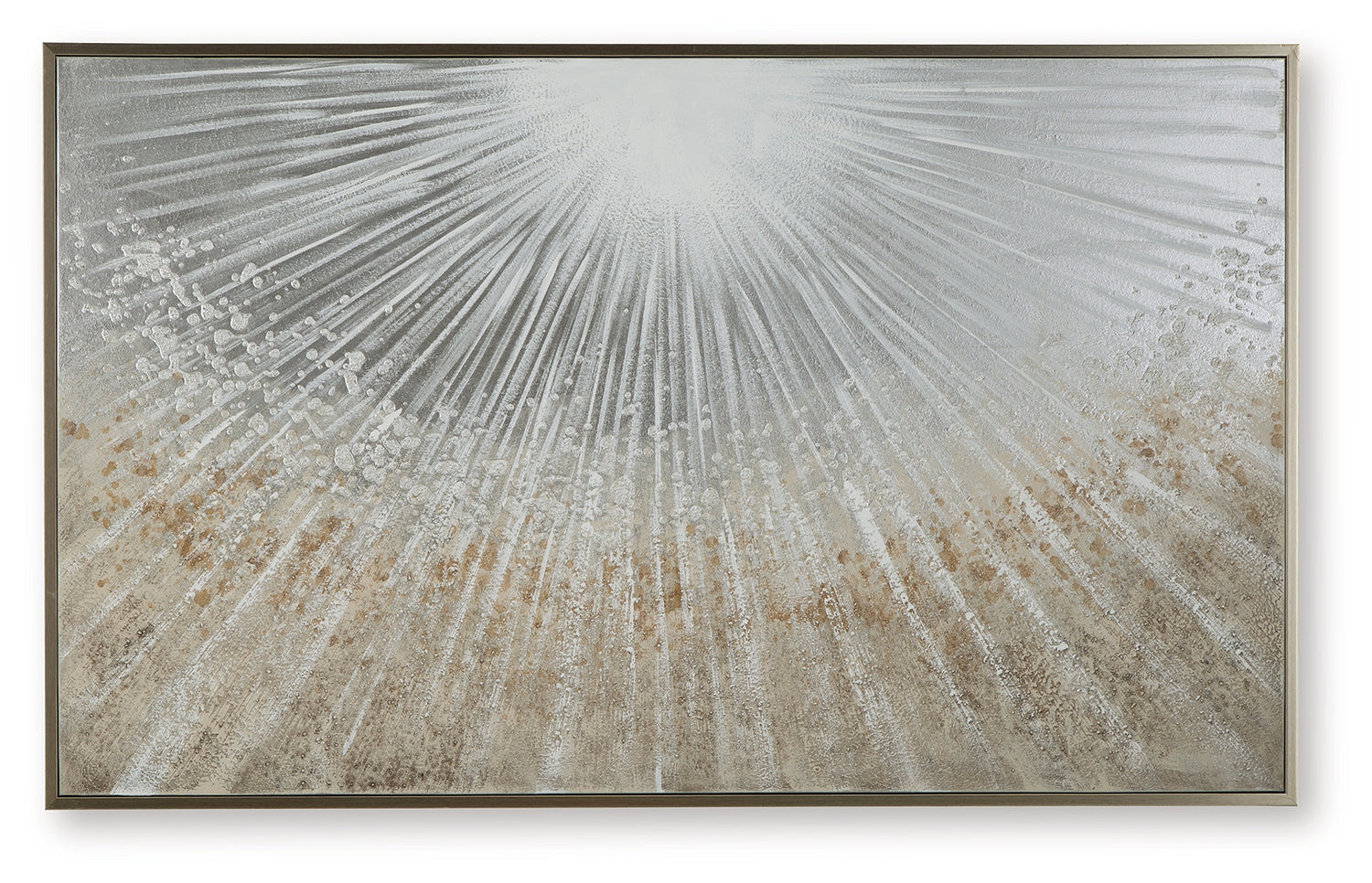 Waldard Gray/Taupe/White Wall Art - A8000501