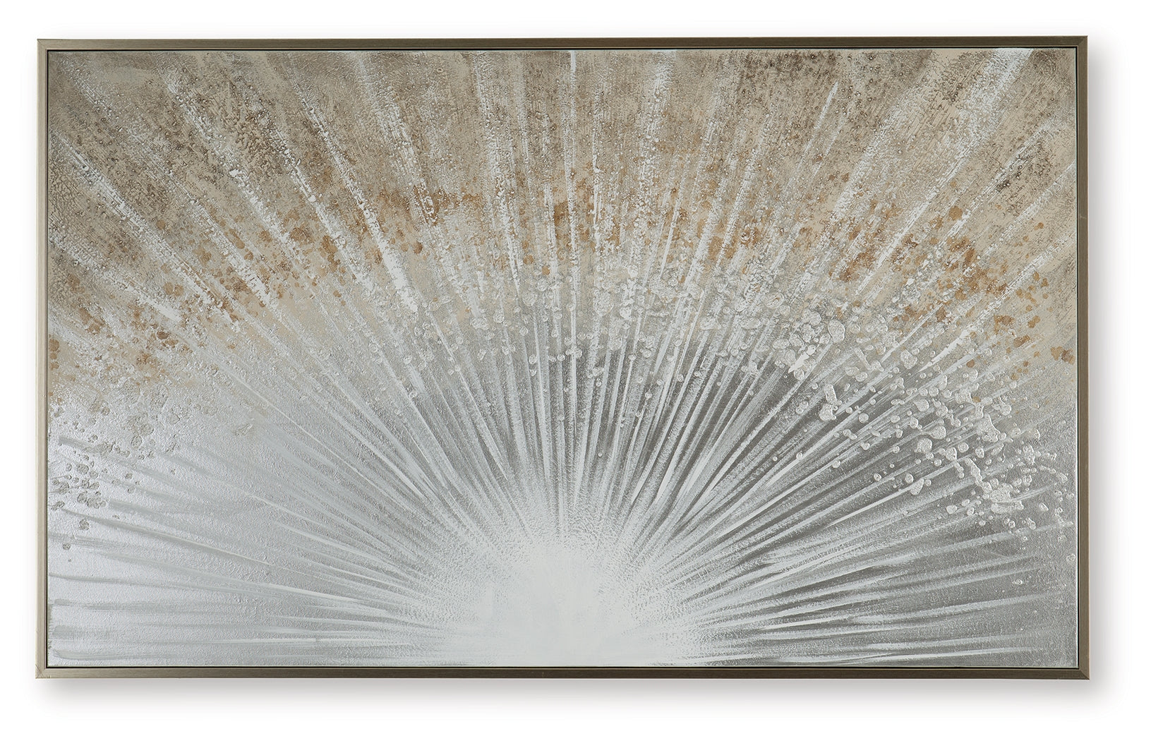 Waldard Gray/Taupe/White Wall Art - A8000501