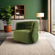Walden Swivel Chair - Green Velvet - SCH00500812