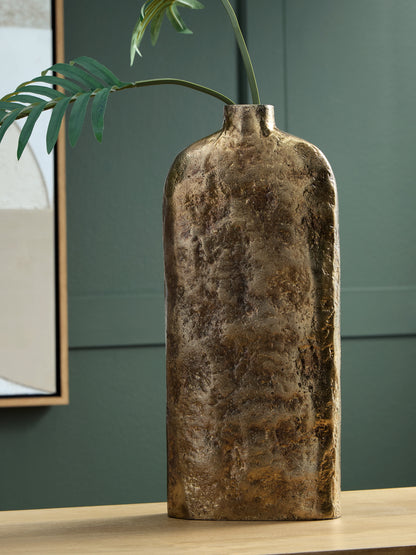Wallmond Antique Brass Finish Vase - A2000821