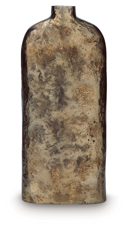 Wallmond Antique Brass Finish Vase - A2000821