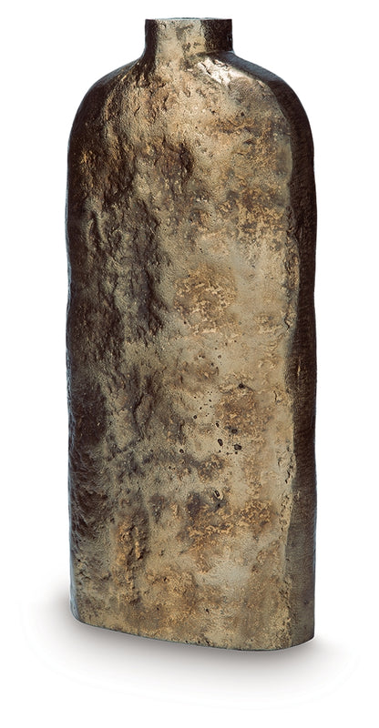 Wallmond Antique Brass Finish Vase - A2000821