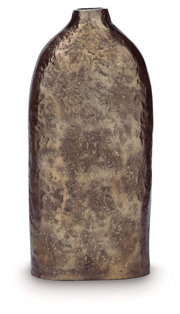 Wallmond Antique Brass Finish Vase - A2000822
