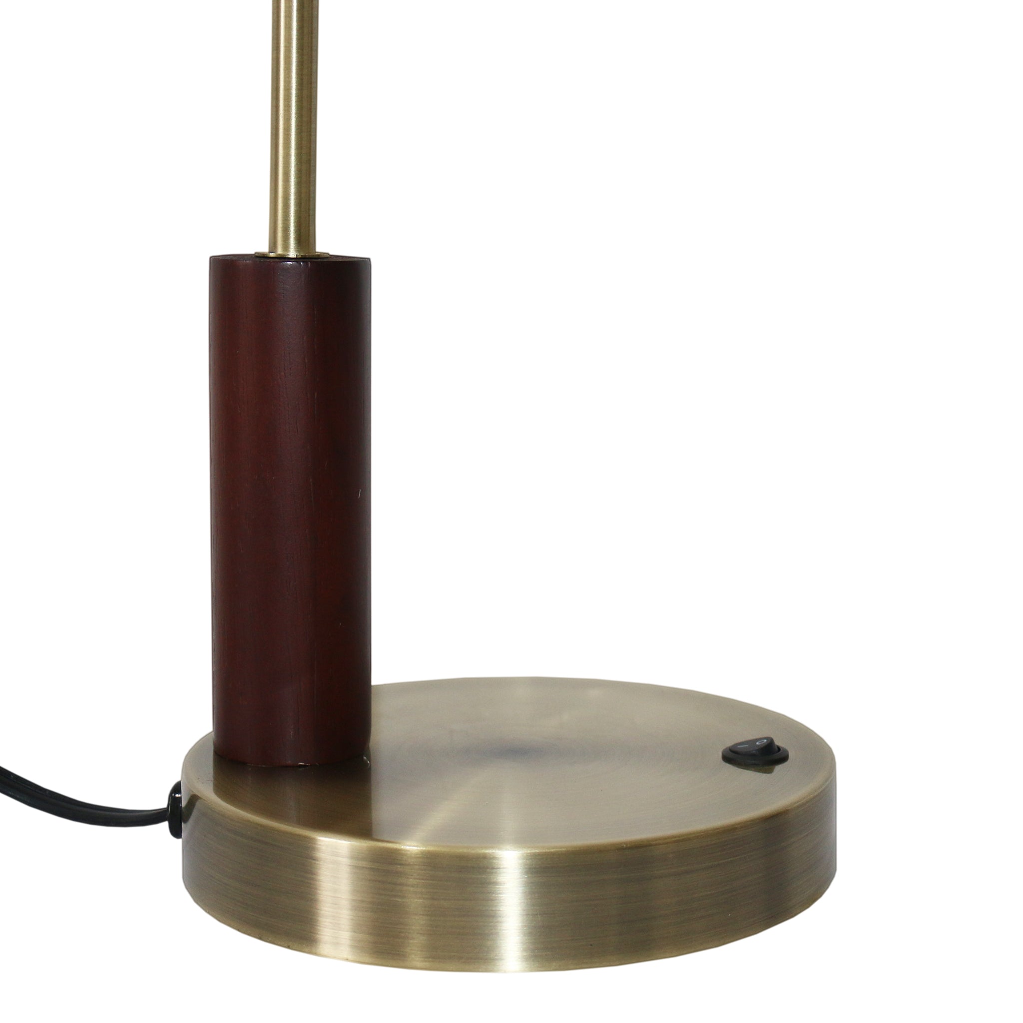 Wander Right Angle Glass Table Lamp - Bronze - TBL04202401