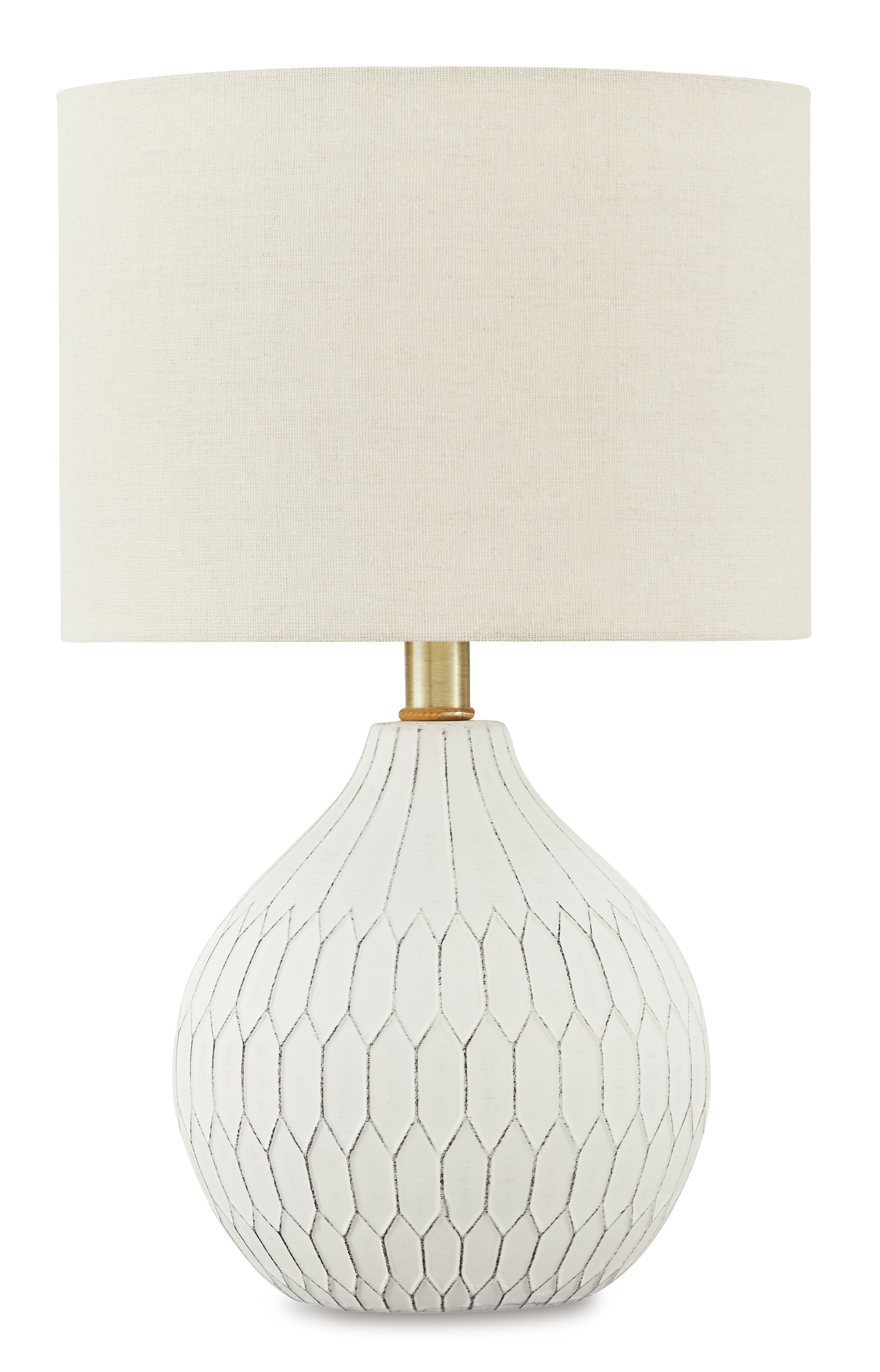 Wardmont 2-Piece Table Lamp Set in White - PKG010511