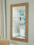 Waylane Brown Floor Mirror - A8010347