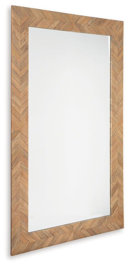Waylane Brown Floor Mirror - A8010347