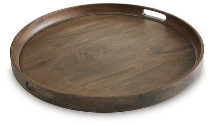 Webbworth Gray Brown Tray - A2000675