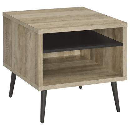 Welsh 2-piece Coffee and End Table Set Distressed Pine - 701038-S2