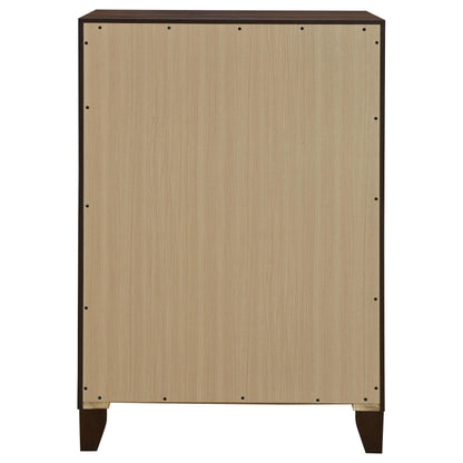 Welsley 4-drawer Chest of Drawers Walnut - 223445