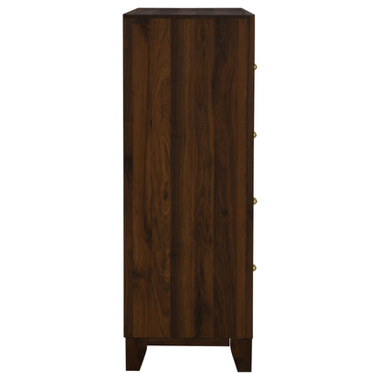 Welsley 4-drawer Chest of Drawers Walnut - 223445