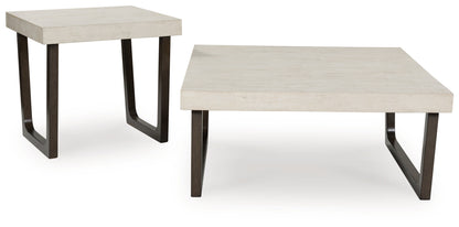 Westenfort Espresso/Gray Table (Set of 2) - T202-12