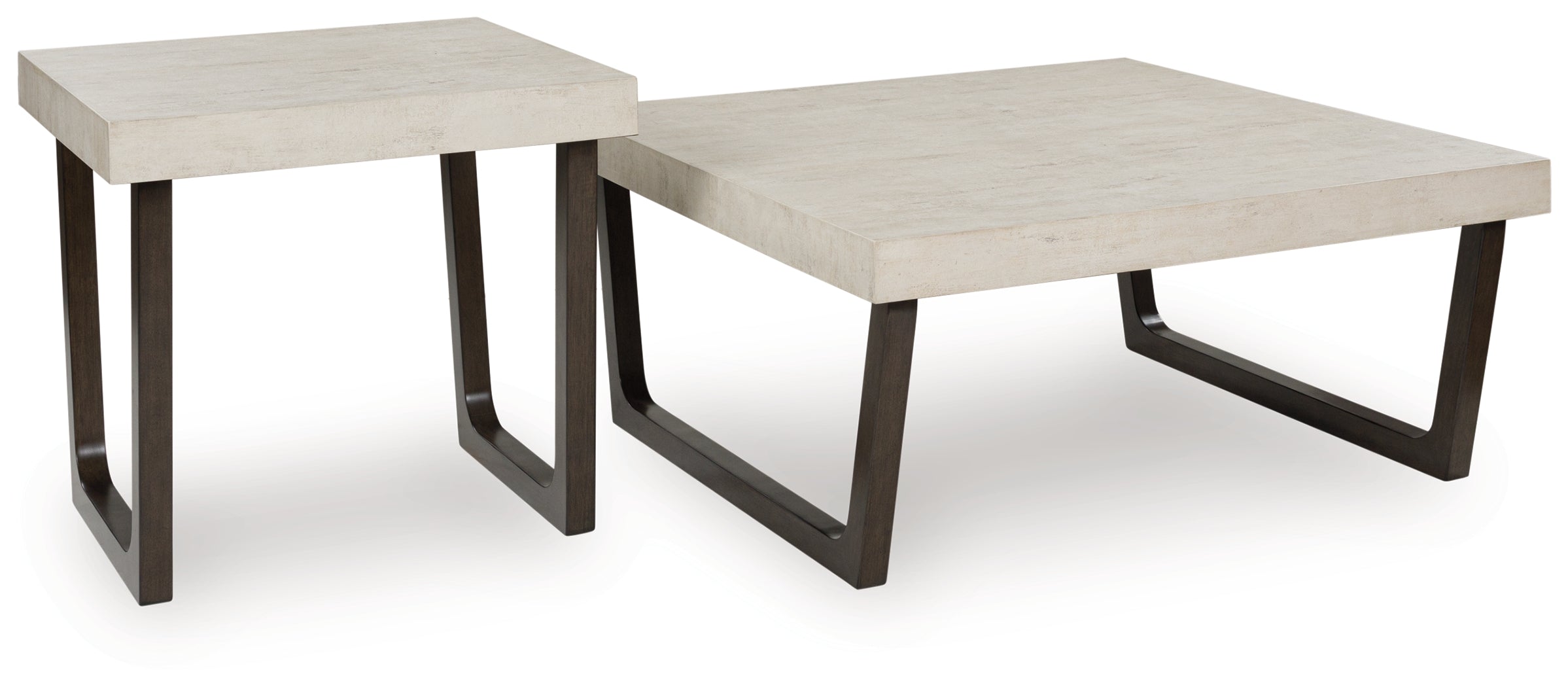Westenfort Espresso/Gray Table (Set of 2) - T202-12