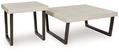 Westenfort Espresso/Gray Table (Set of 2) - T202-12