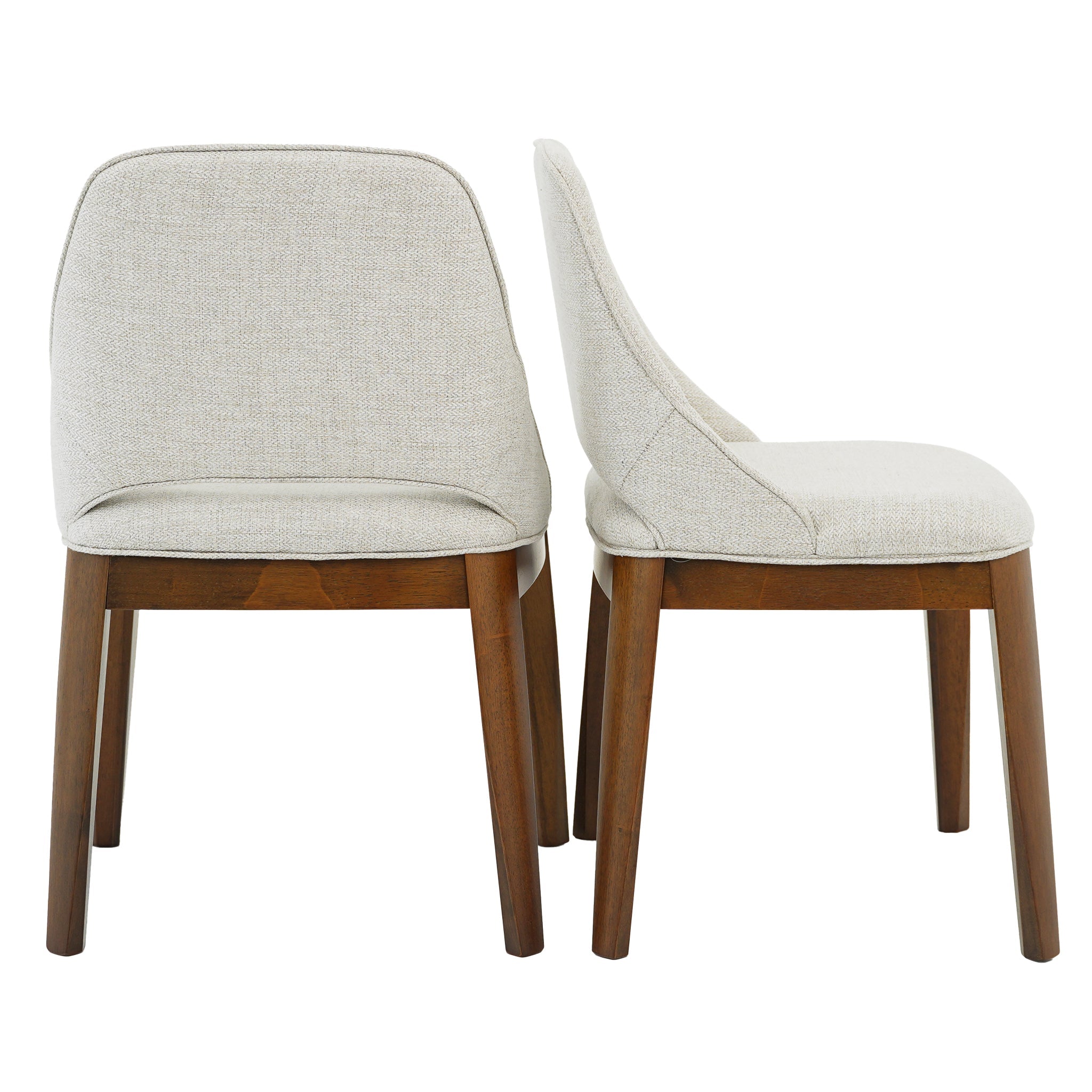 Weston Dining Chair Set of 2 - Beige Linen - DCH00904101