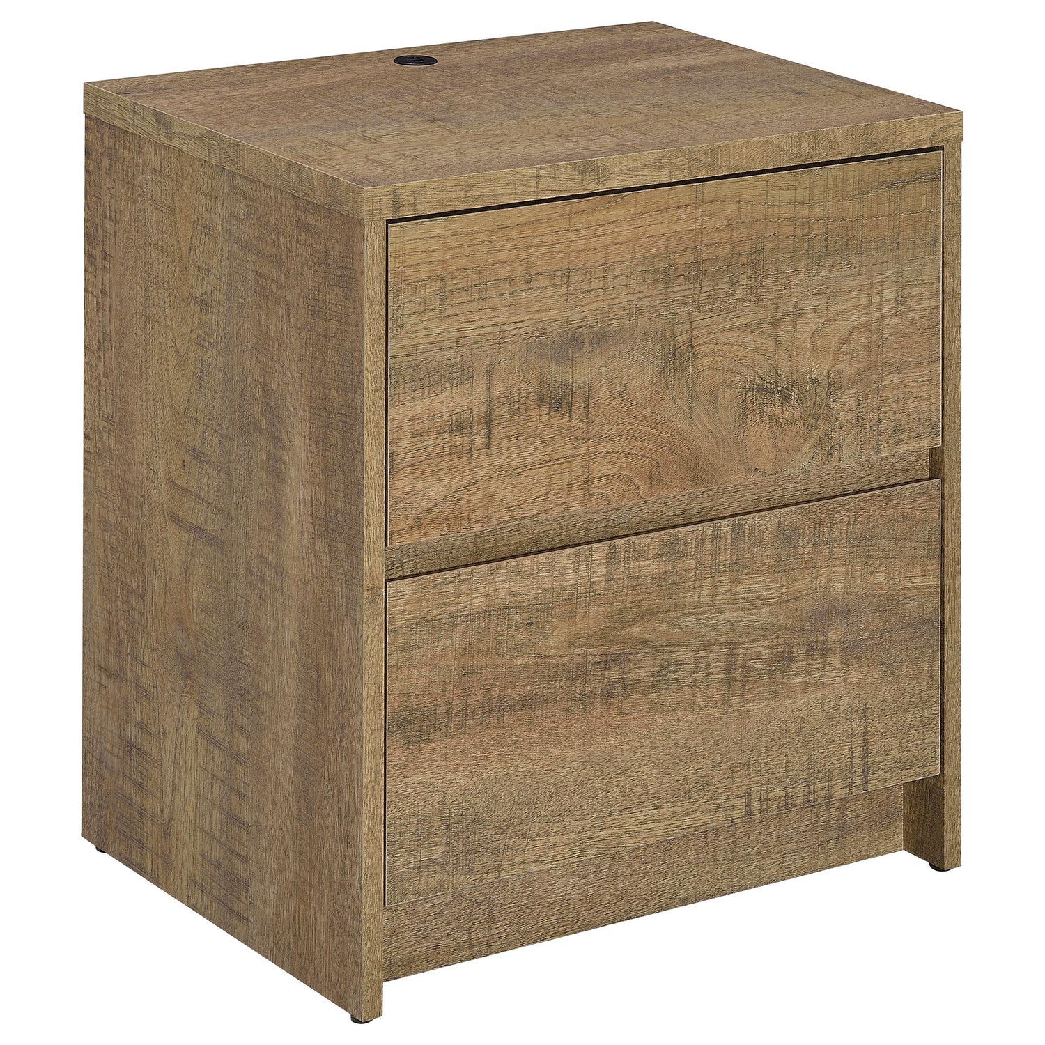 Westpark 2-drawer Nightstand LED Lights and USB Mango - 315902